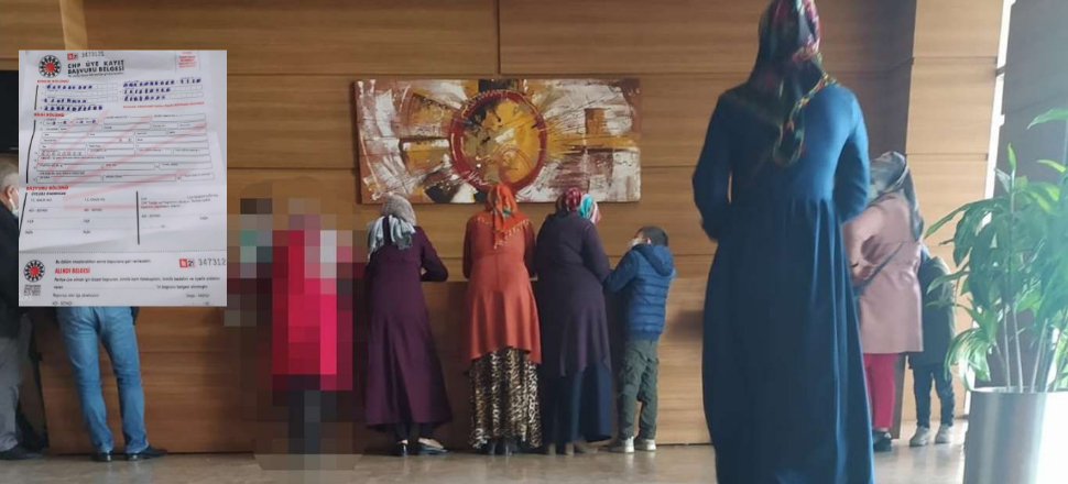 CHP'ye üye olmayana yardım yok