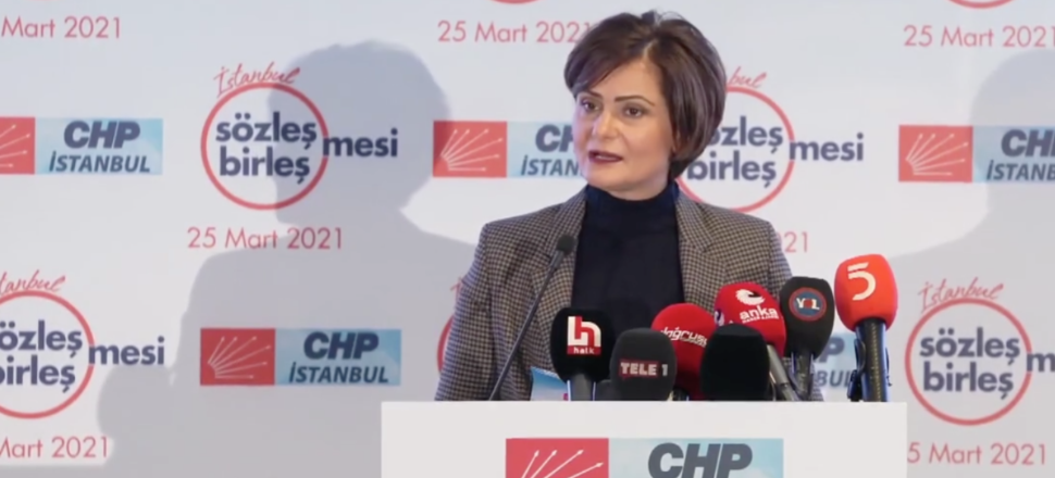 Tacize susan Kaftancıoğlu'ndan 'kadın gerçekliği' sunumu