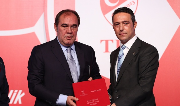 Ali Koç TFF'ye sponsor oldu
