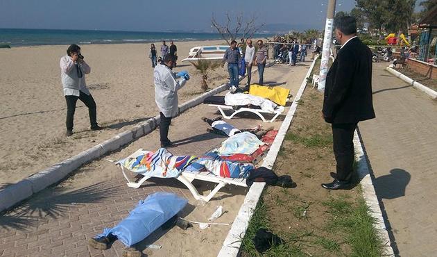 Kuşadası'nda mülteci botu battı! Çok sayıda ölü var... / VİDEO
