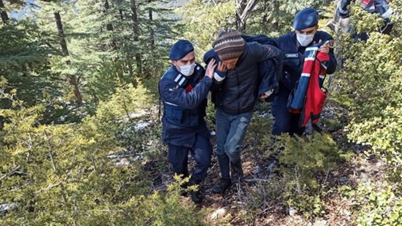Tipide kaybolan genç 4 gün sonra kurtarıldı!
