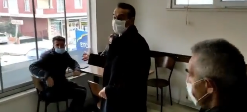 "İndir şu arka ayaklarını' dedi soruşturma başlatıldı