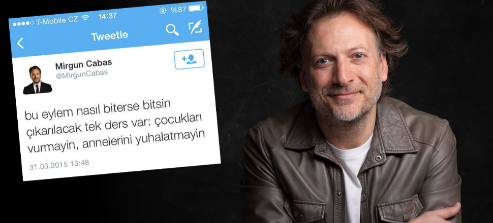 Teröriste sahip çıkan Mirgün Cabas Gain ekranlarında
