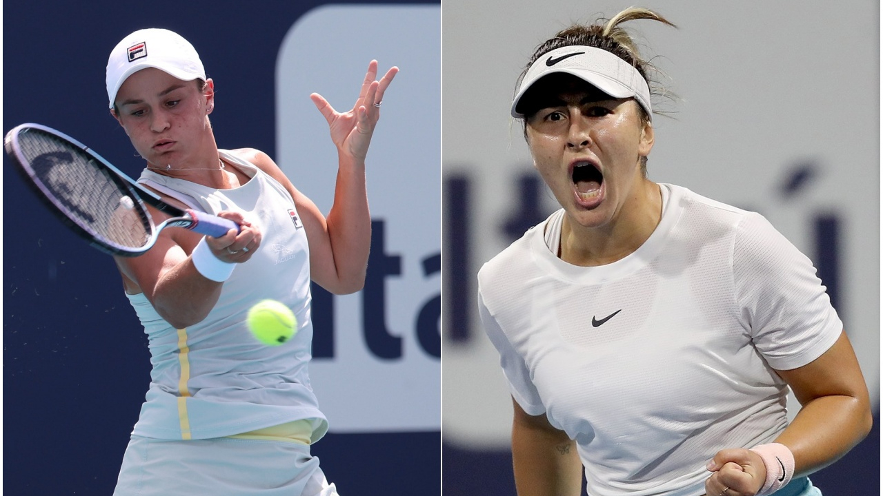 Miami Açık'ta Barty&Andreescu finali