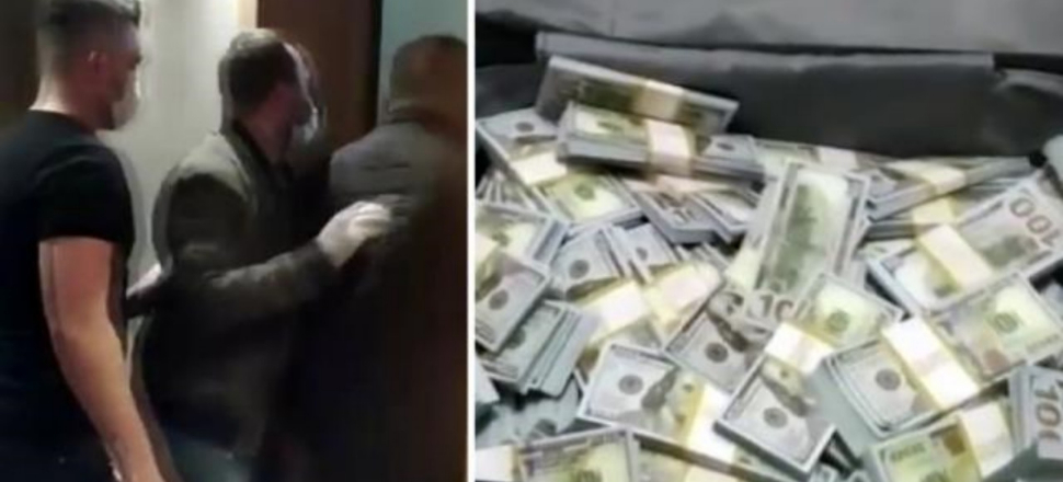 Suriyelilerin evine baskın! Çantalar dolusu sahte dolar çıktı