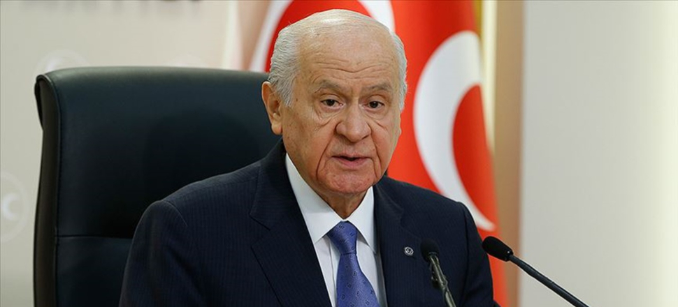 MHP lideri Bahçeli Alparslan Türkeş'i andı