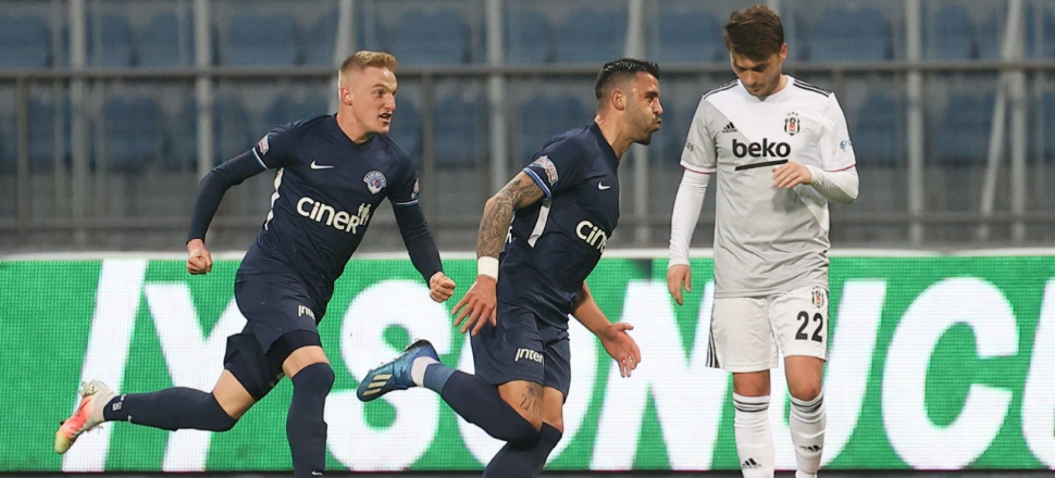 Beşiktaş'a şampiyonluk yarışında Kasımpaşa freni