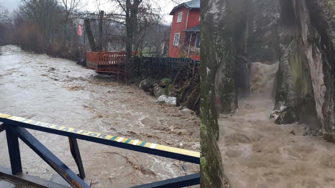 Bursa'da sel alarmı