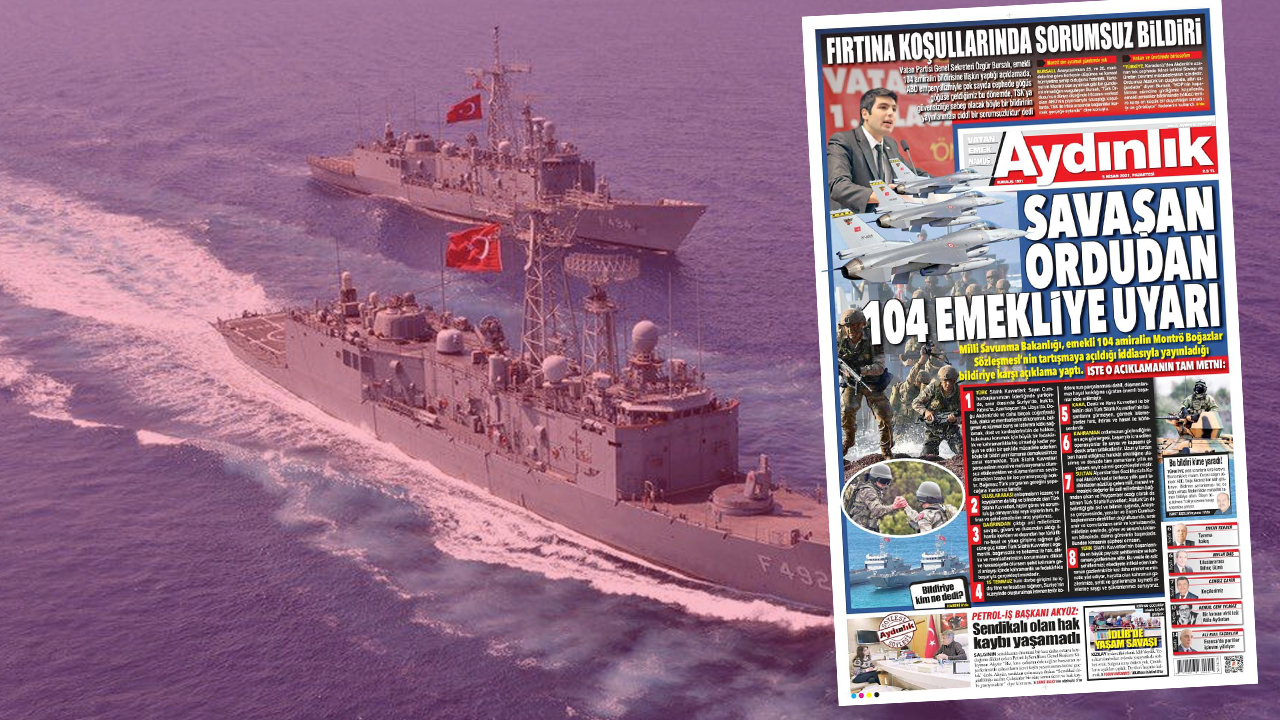 "Aydınlık, "Savaşan orduya operasyon" olarak gördü