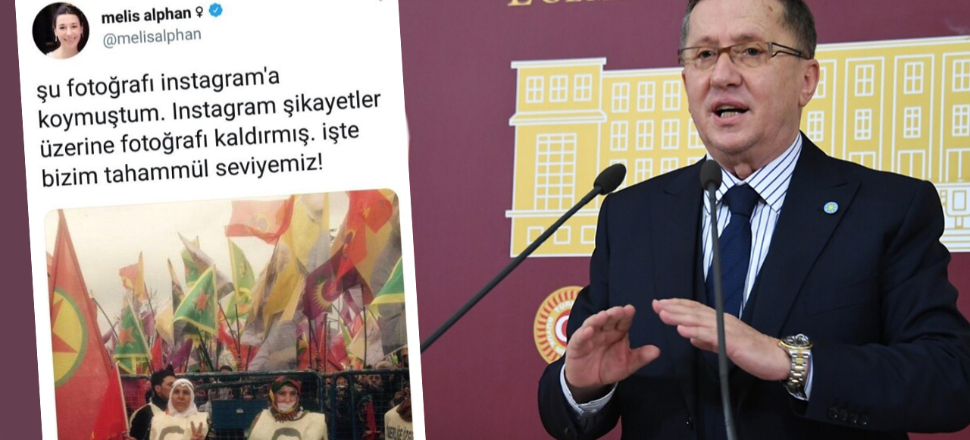 İYİ Parti'li Lütfü Türkkan, Apo posterli paylaşımı savundu