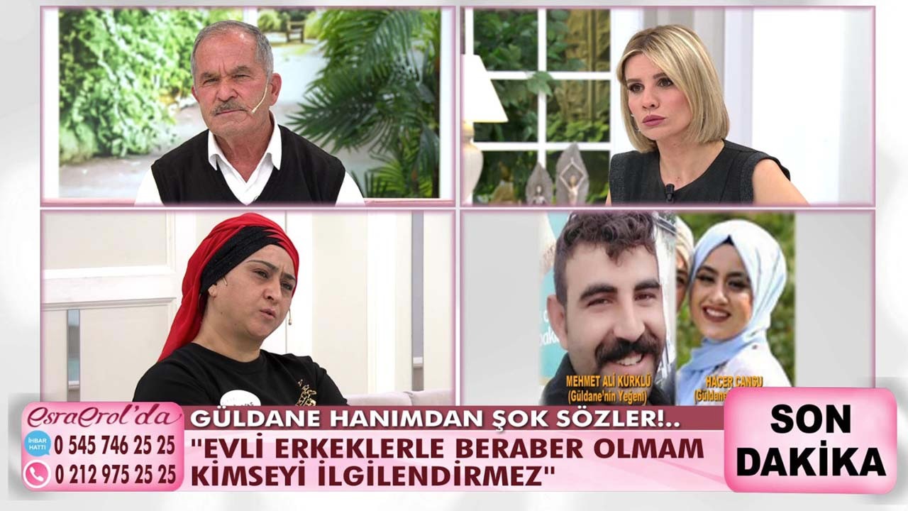 Esra Erol'da Güldane'nin açıklamaları duyanları çıldırttı