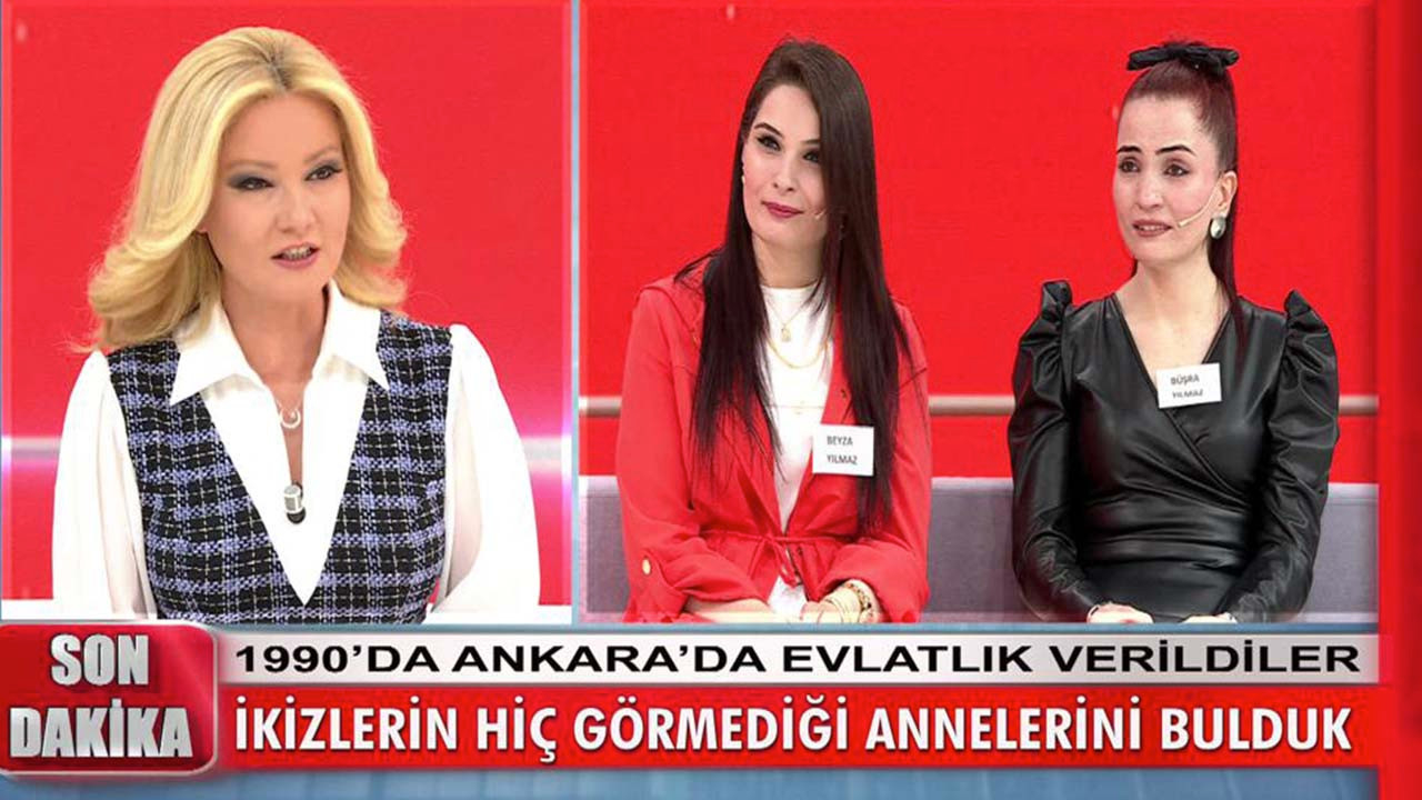 İkizler acı gerçeği Müge Anlı'da öğrendi