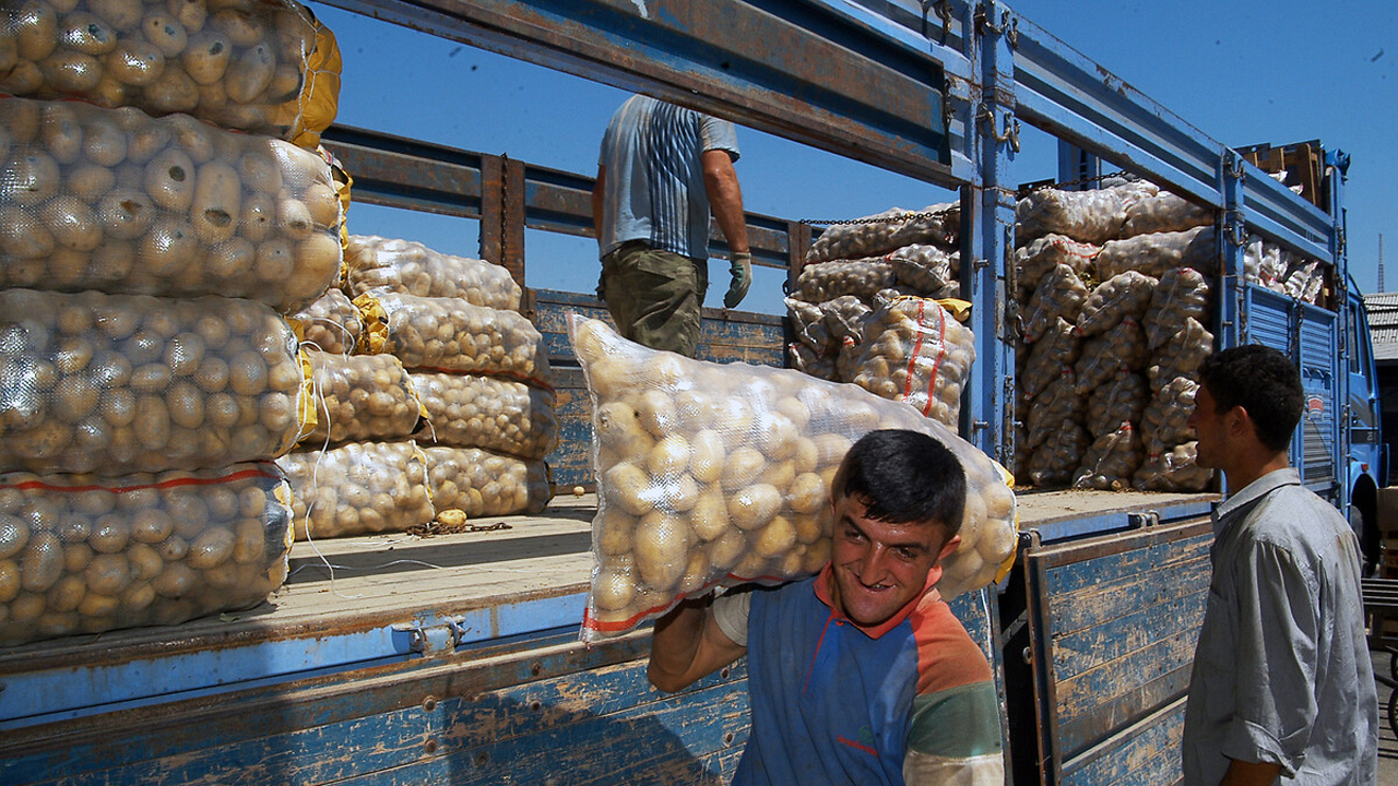 Çiftçinin elinde kalan patates ve kuru soğan ücretsiz dağıtılacak