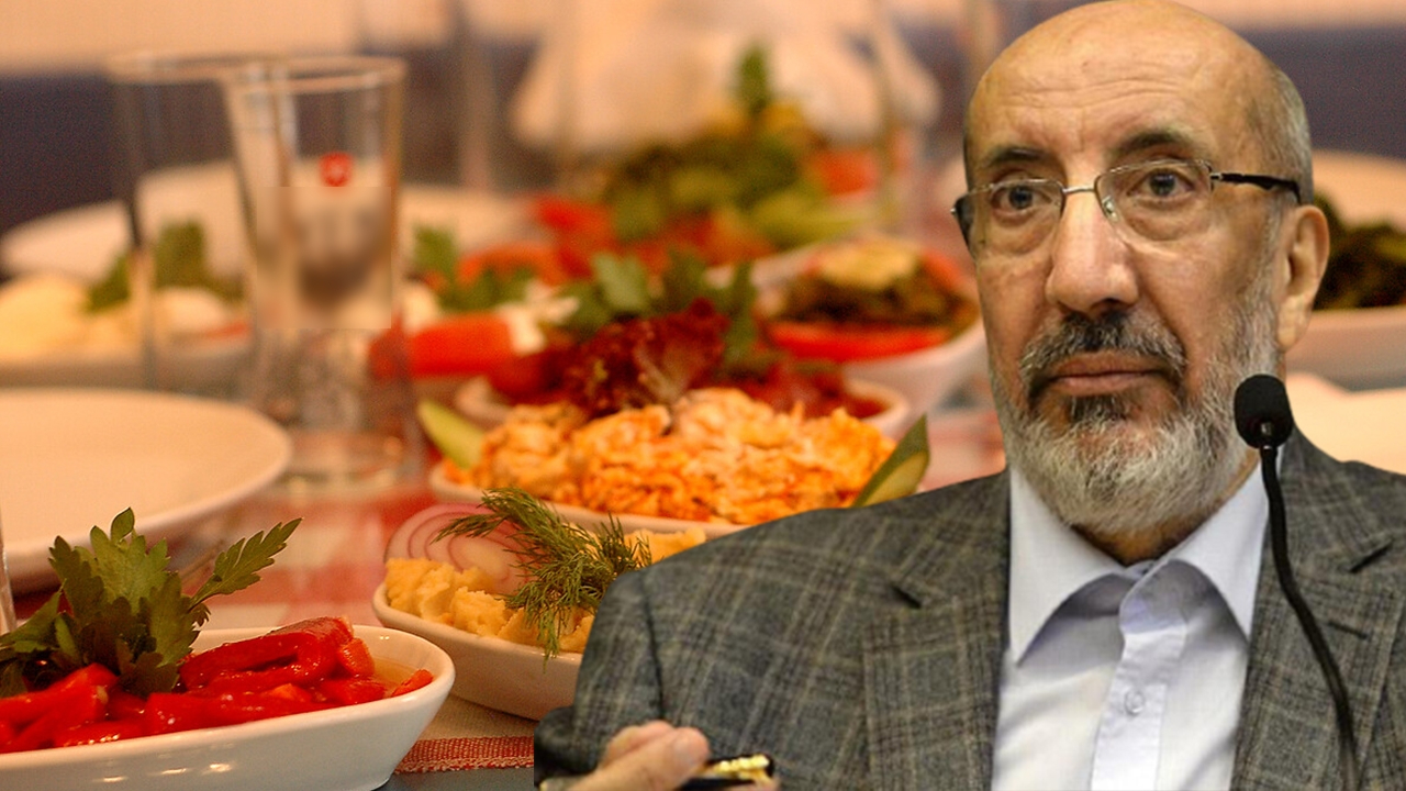 Abdurrahman Dilipak da 'Adabı vardır rakı içmenin' dedi