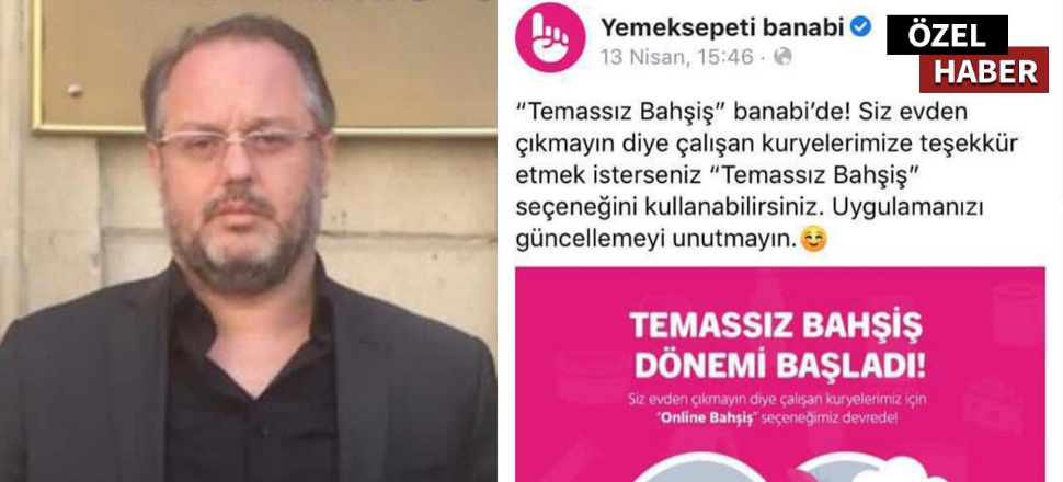 Yemek Sepeti'ne 'bahşiş uygulaması' ihtarı