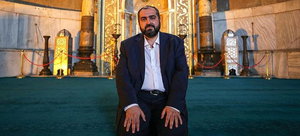 'Ayasofya imamı'ndan amiral bildirisi cevabı