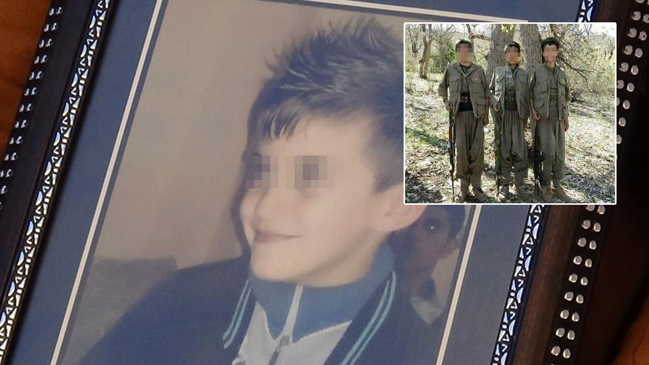 PKK, 9 yaşında dağa kaçırdığı Hamza’nın fotoğrafını ailesine gönderdi