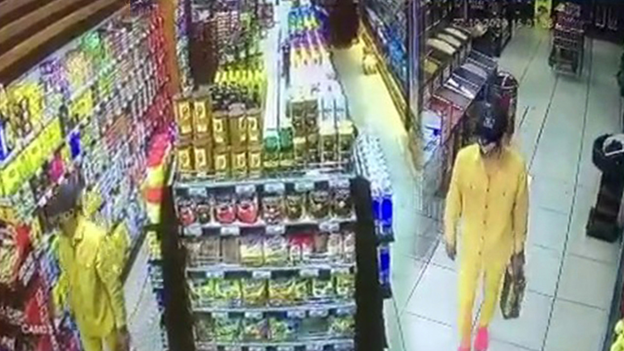Hırsızın rahat tavırları 'bu kadar da olmaz' dedirtti