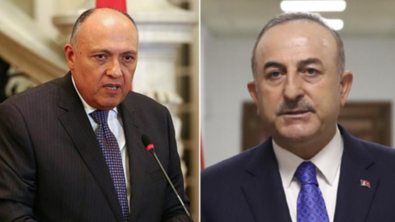 Çavuşoğlu Mısırlı mevkidaşı Şukri ile görüştü