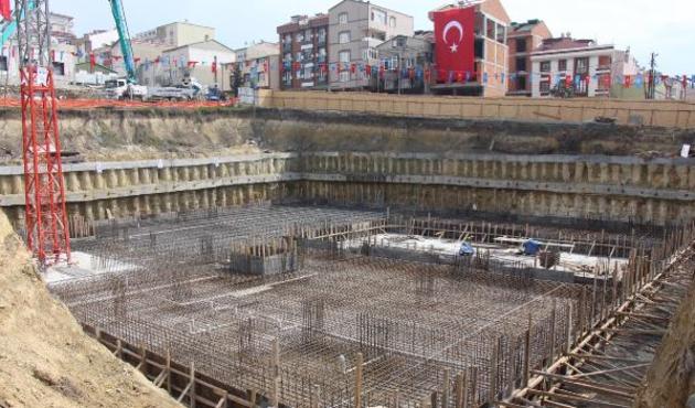 Küçükçekmece'de 13 katlı cemevinin temeli atıldı