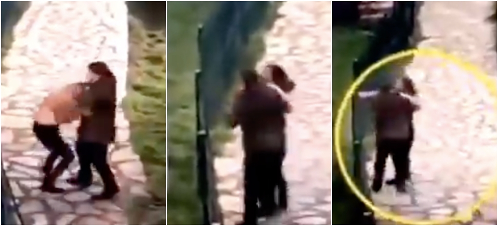 Boğazına bıçak dayayıp genç kızı taciz etti