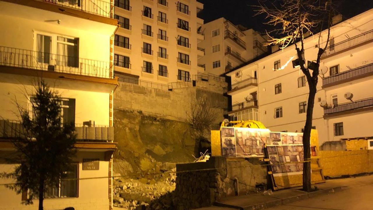 Başkent'te biri 8 katlı apartman olan 15 bina boşaltıldı