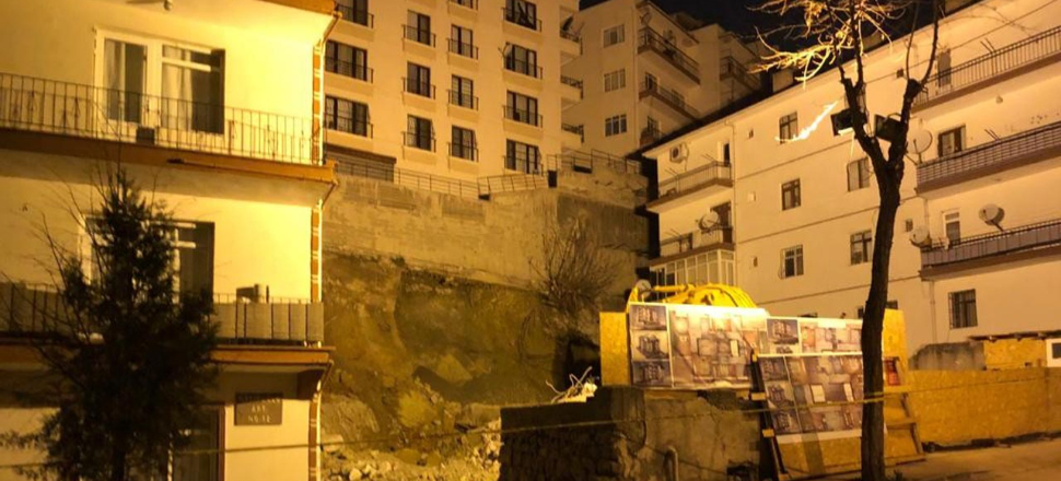 Başkent'te biri 8 katlı apartman olan 15 bina boşaltıldı