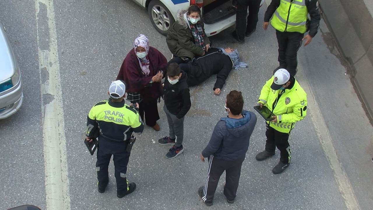 Aynı araçta bulunan 7 kişiden 5'ine ceza kesildi