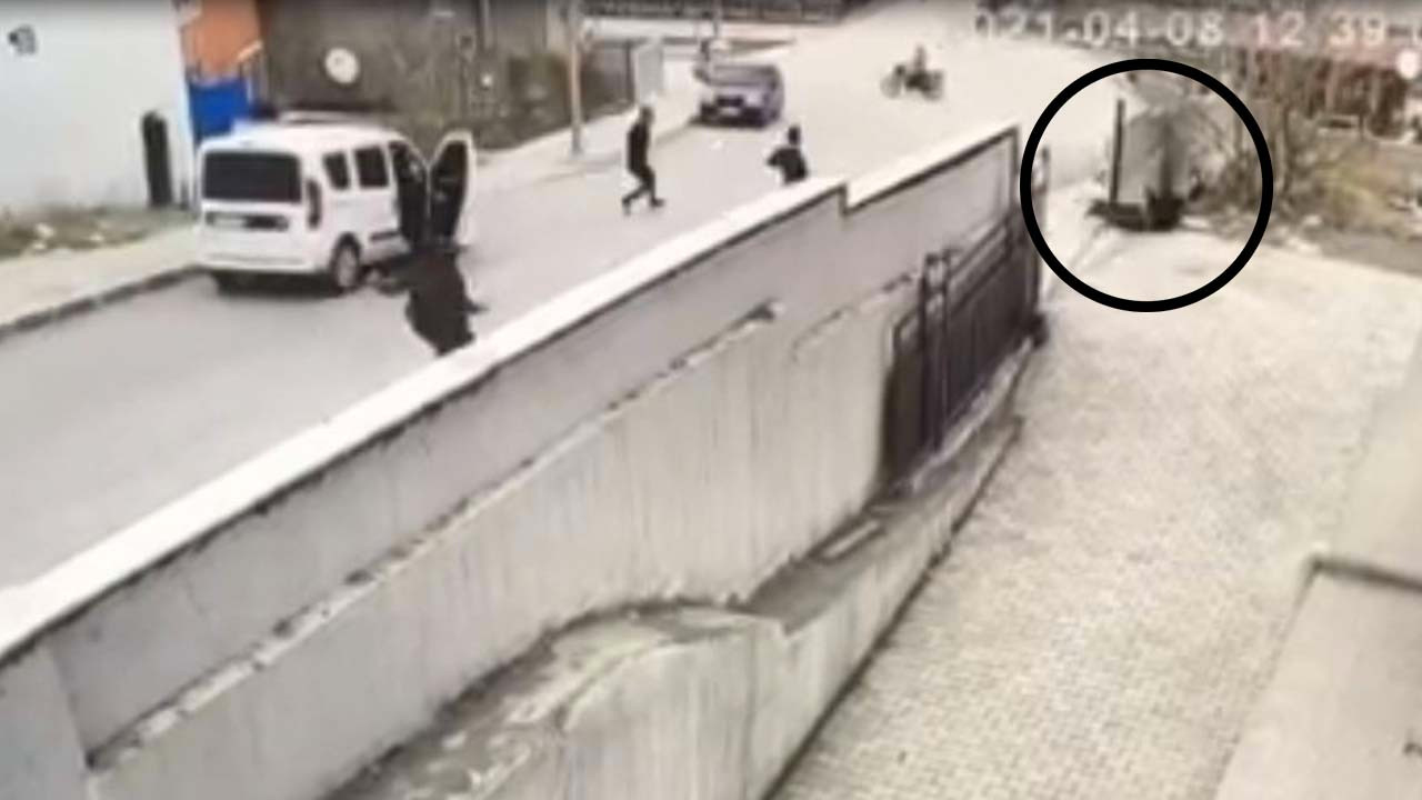 Polisten kaçan yankesici tepetaklak düşünce yakalandı