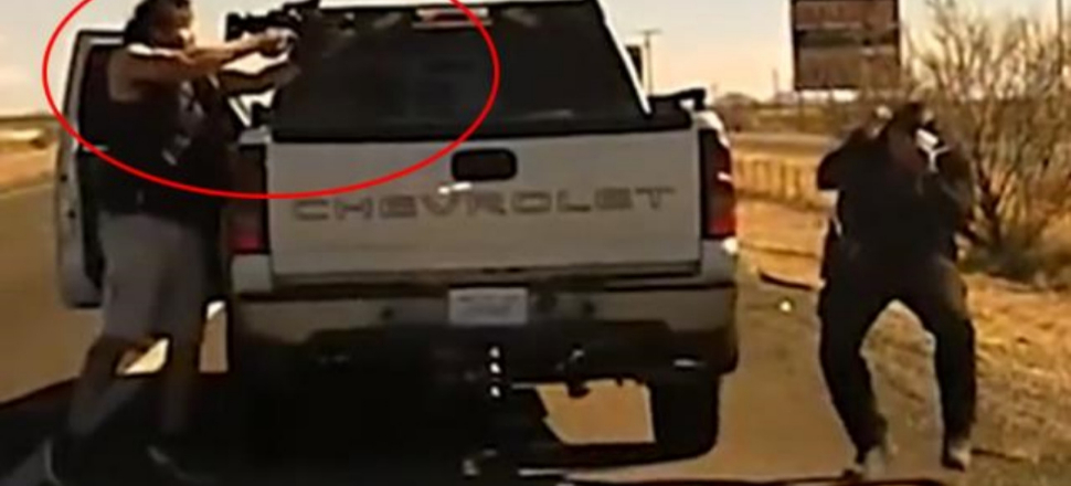 Polisi otomatik tüfekle öldürmüştü... Skandal görüntüler ortaya çıktı