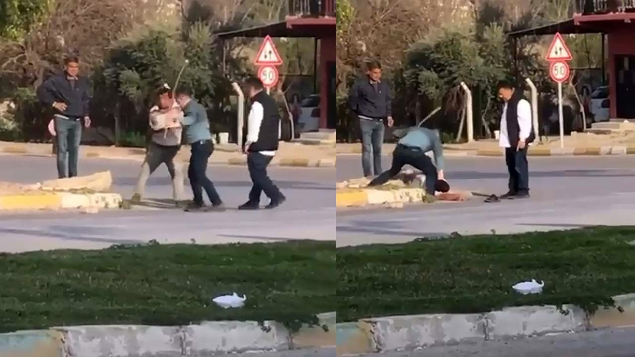 Psikolojik problemleri olan vatandaşa tekme tokat saldırdılar