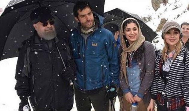 İran Cumhurbaşkanı Ruhani'nin tatil fotoğrafı ortalığı karıştırdı!