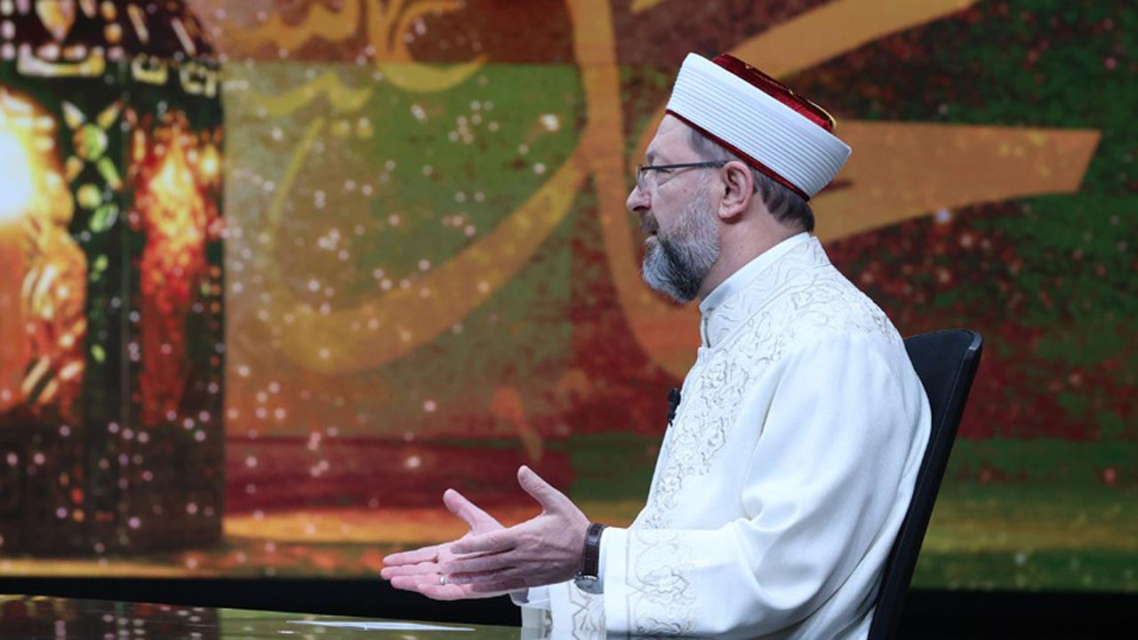 Ali Erbaş: 'Allah razı olsun, milletimiz anlayışla karşıladı'