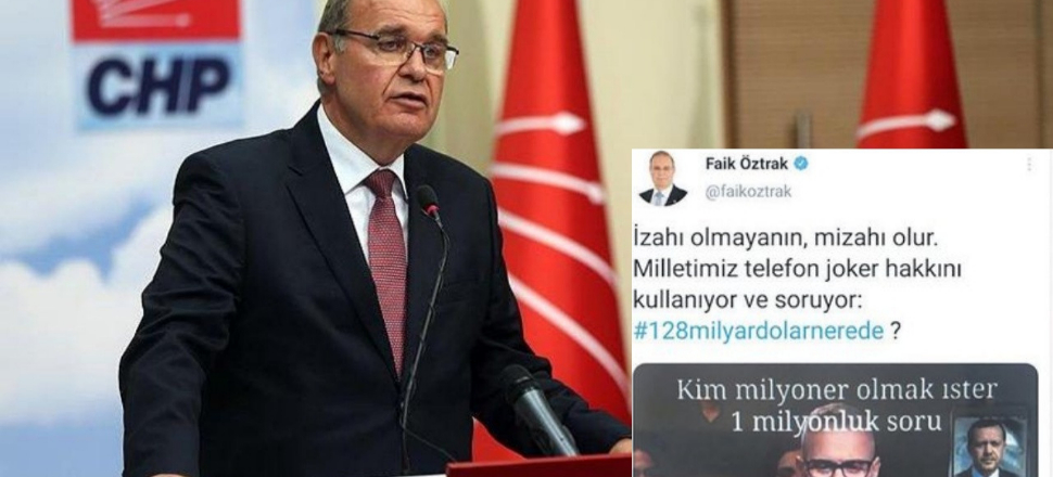 CHP sözcüsü Faik Öztrak'a dava şoku: Paylaşımı başını yaktı!