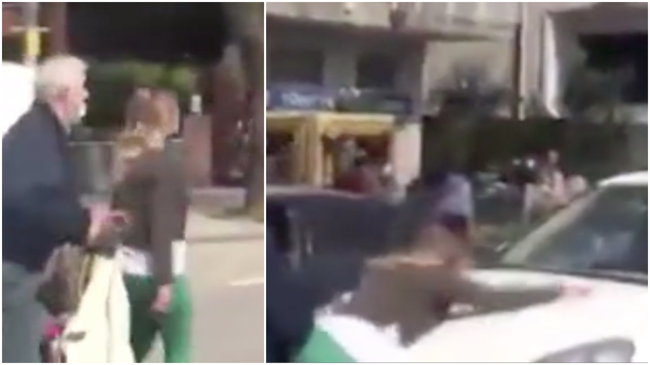 'Ben seçilmiş kadınım' dedi, trafiğe daldı