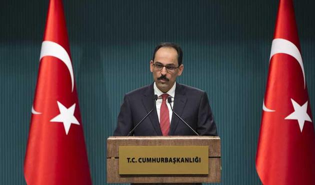 Cumhurbaşkanlığı Sözcüsü Kalın'dan İsviçre'ye sert tepki!