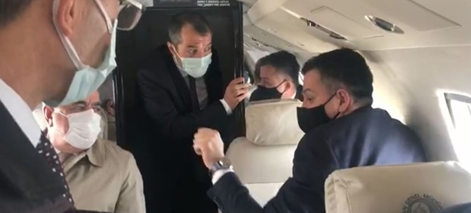 Bakan Pakdemirli'nin uçağı havada arızalandı