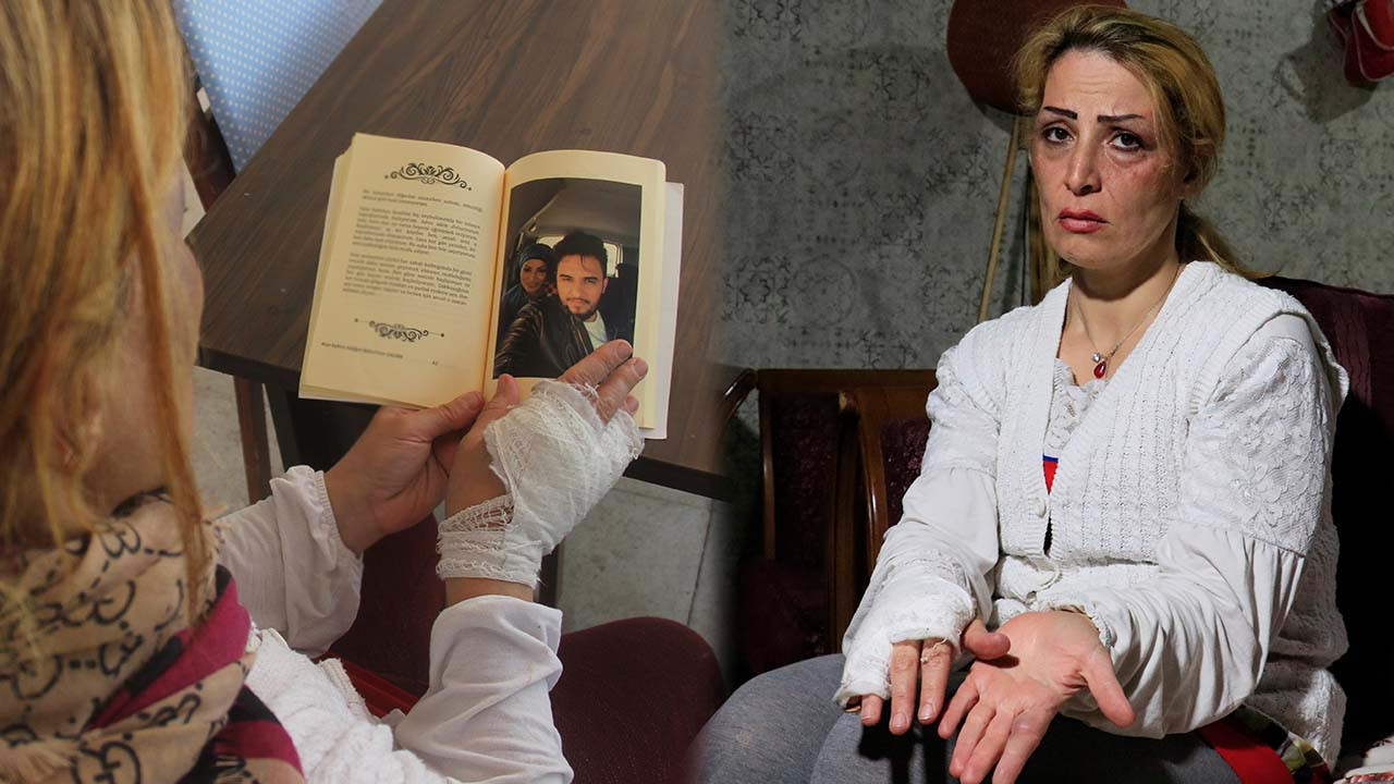 Önce uğruna aşk kitabı yazdı sonra öldüresiye dövdü