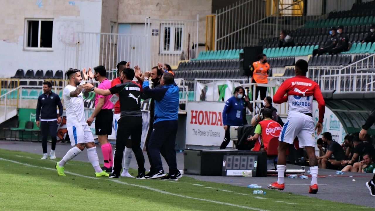 BB Erzurumspor'dan Denizli'de 6 puanlık galibiyet