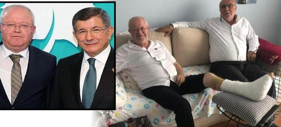 Bu bacak kumar baskınından kaçarken kırıldı!