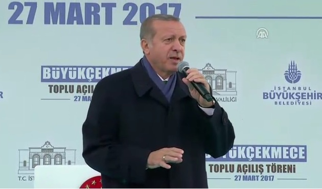 Cumhurbaşkanı'ndan İsviçre'deki pankart rezaletine sert tepki!