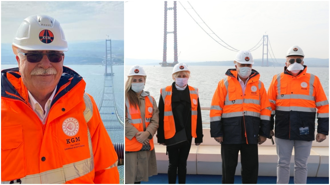 CHP'li Başkan Çanakkale Köprüsü'ne hayran kaldı