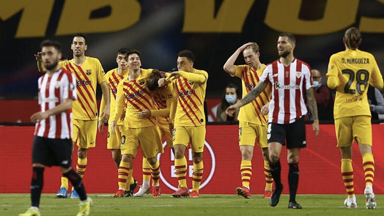 Kral Kupası'nı Barcelona kaldırdı