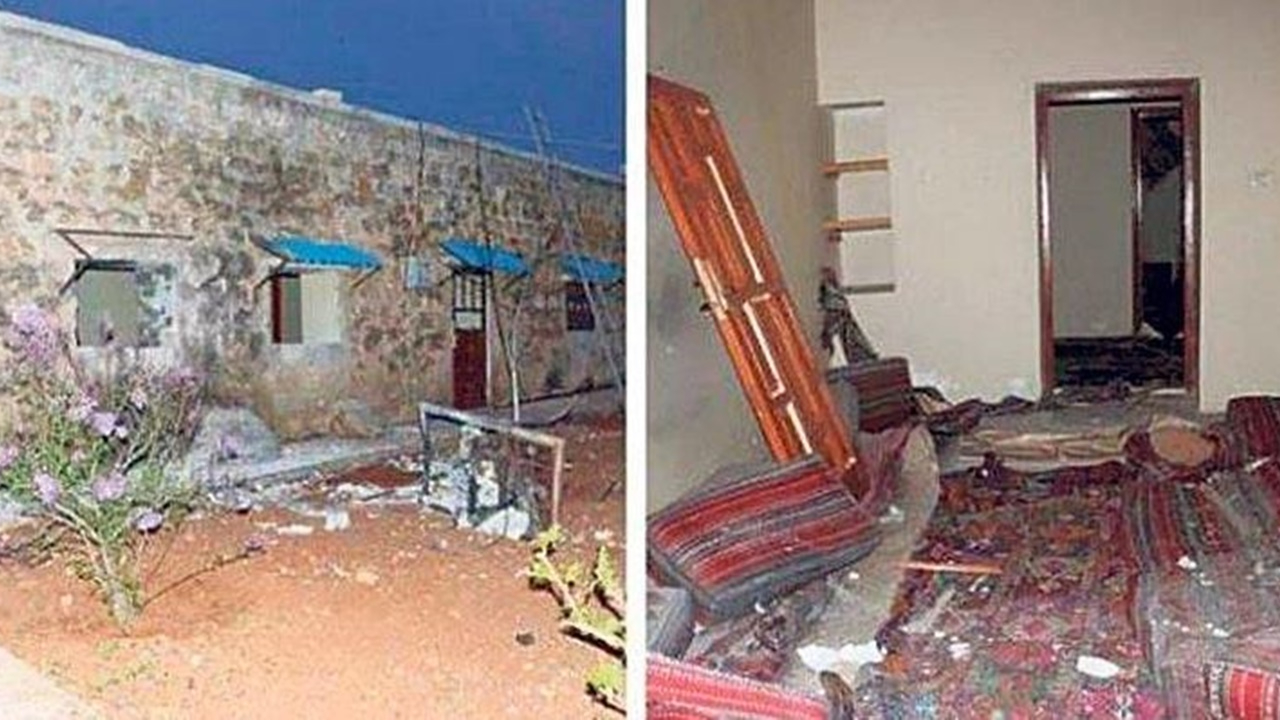 Teröristbaşı Öcalan’ın 1979’da Kobani’de kaldığı ev bombalandı
