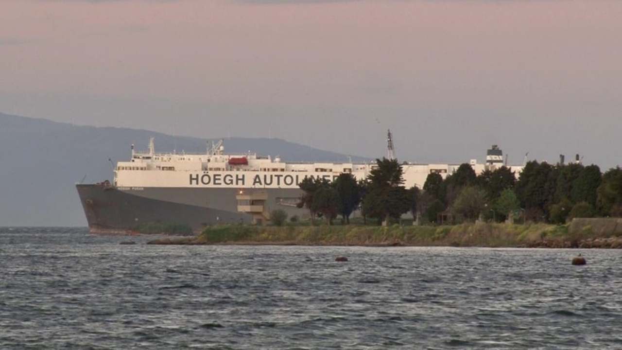 180 metrelik dev gemi Tuzla'da karaya oturdu!