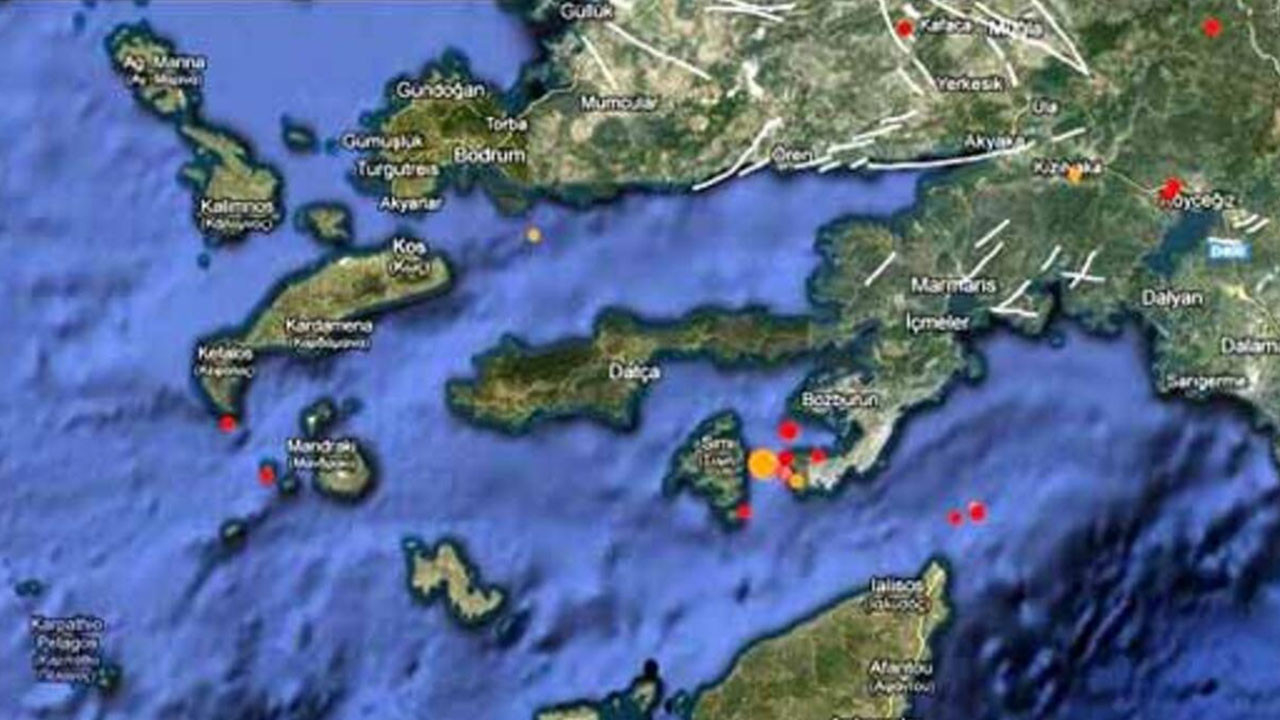 "Ege'de yanardağ harekete geçti'