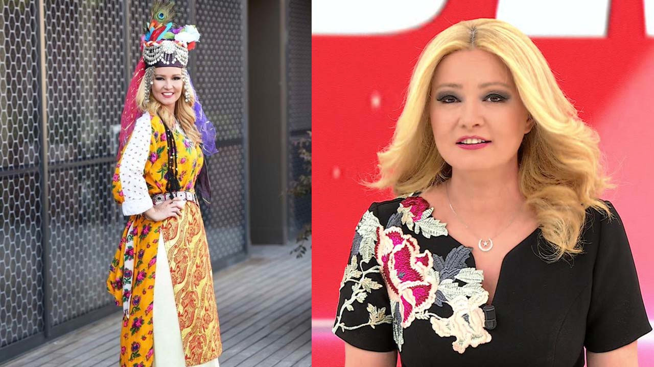 Müge Anlı'dan halk oyunu performansı