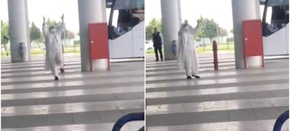 Sigara içen kadınlara müdahale girişimi