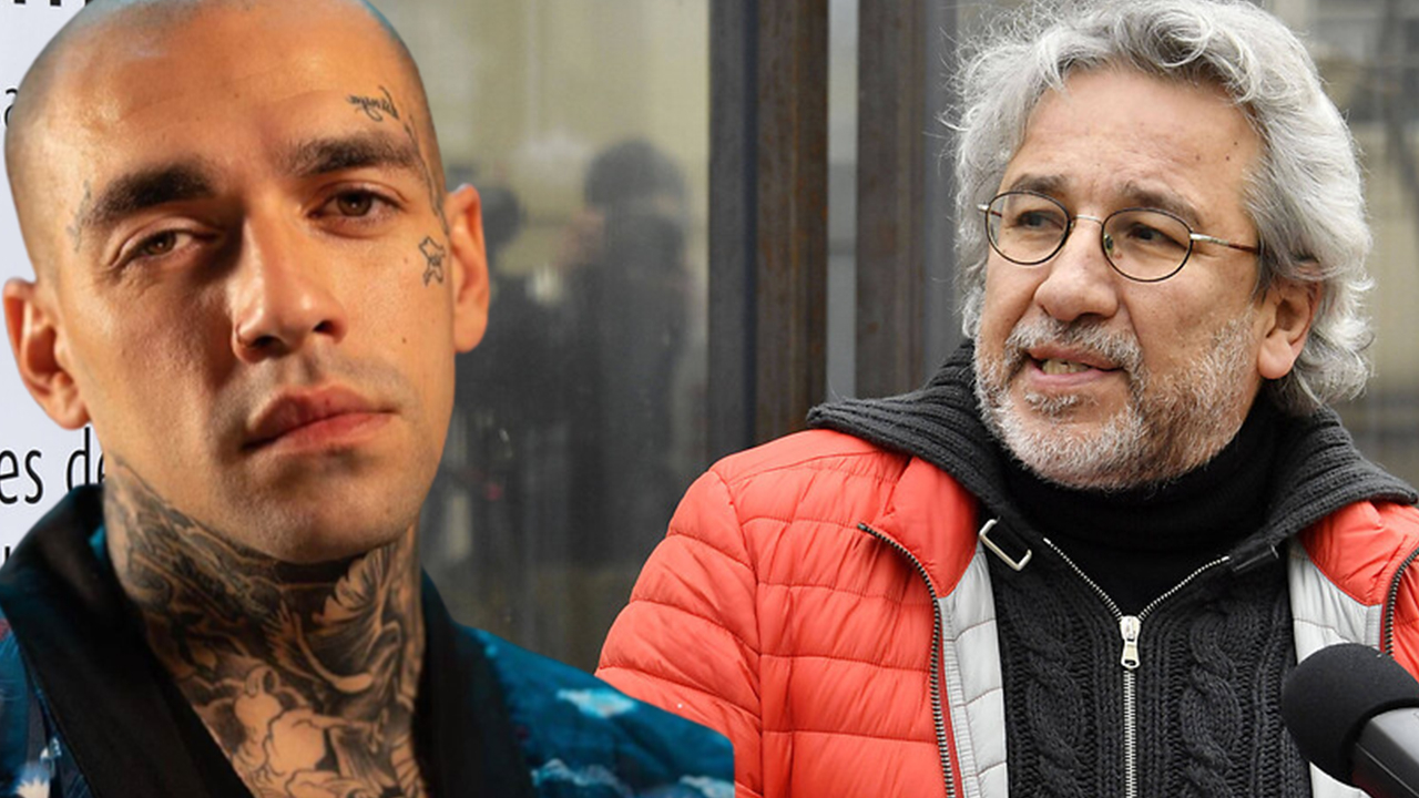 FETÖ'cü Can Dündar, Ezhel'e kalkan oldu