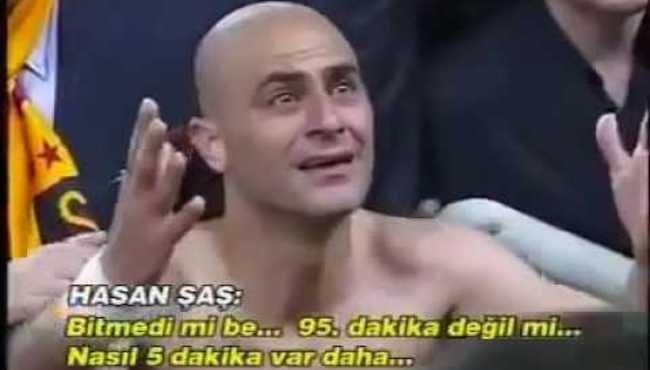 Galatasaray'ın yıllar önce kazandığı 16 dakika sonra gelen 16.şampiyonluğu!